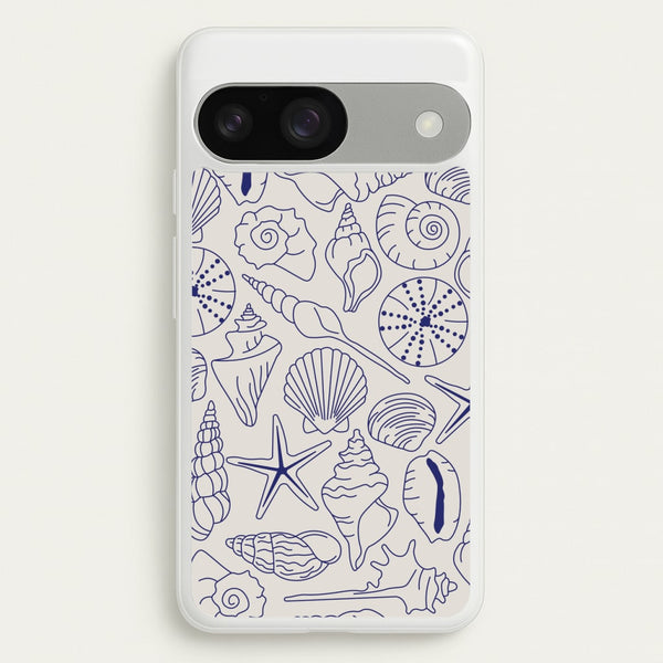 Sea Shells - Clean Girl Aesthetic  - Clean Girl Aesthetic Phone Case for Google Pixel 9 / 9 Pro