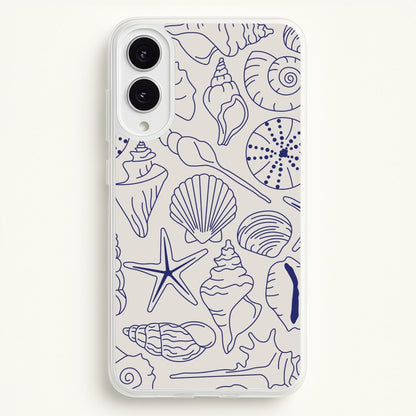 Sea Shells - Clean Girl Aesthetic  - Clean Girl Aesthetic Phone Case for Galaxy S25 Edge