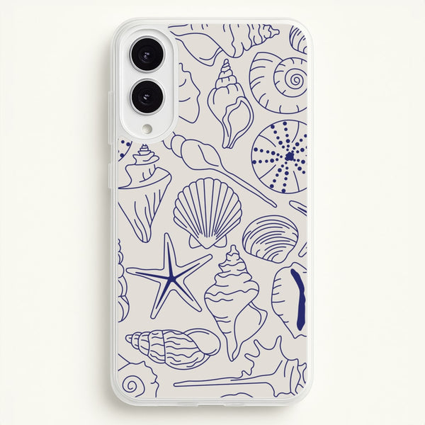 Sea Shells - Clean Girl Aesthetic  - Clean Girl Aesthetic Phone Case for Galaxy S25 Edge