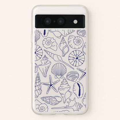 Sea Shells - Clean Girl Aesthetic  - Clean Girl Aesthetic Phone Case for Google Pixel 8