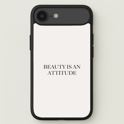 Beauty Is An Attitude - Clean Girl Aesthetic Phone Case for iPhone 17 Air