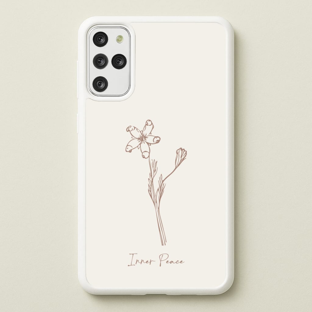 Inner Peace  - Clean Girl Aesthetic Phone Case for Galaxy S20 Plus