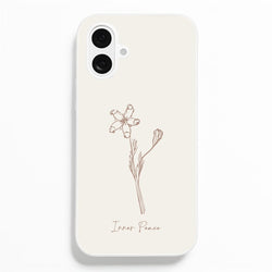 Inner Peace  - Clean Girl Aesthetic Phone Case for iPhone 16 Plus