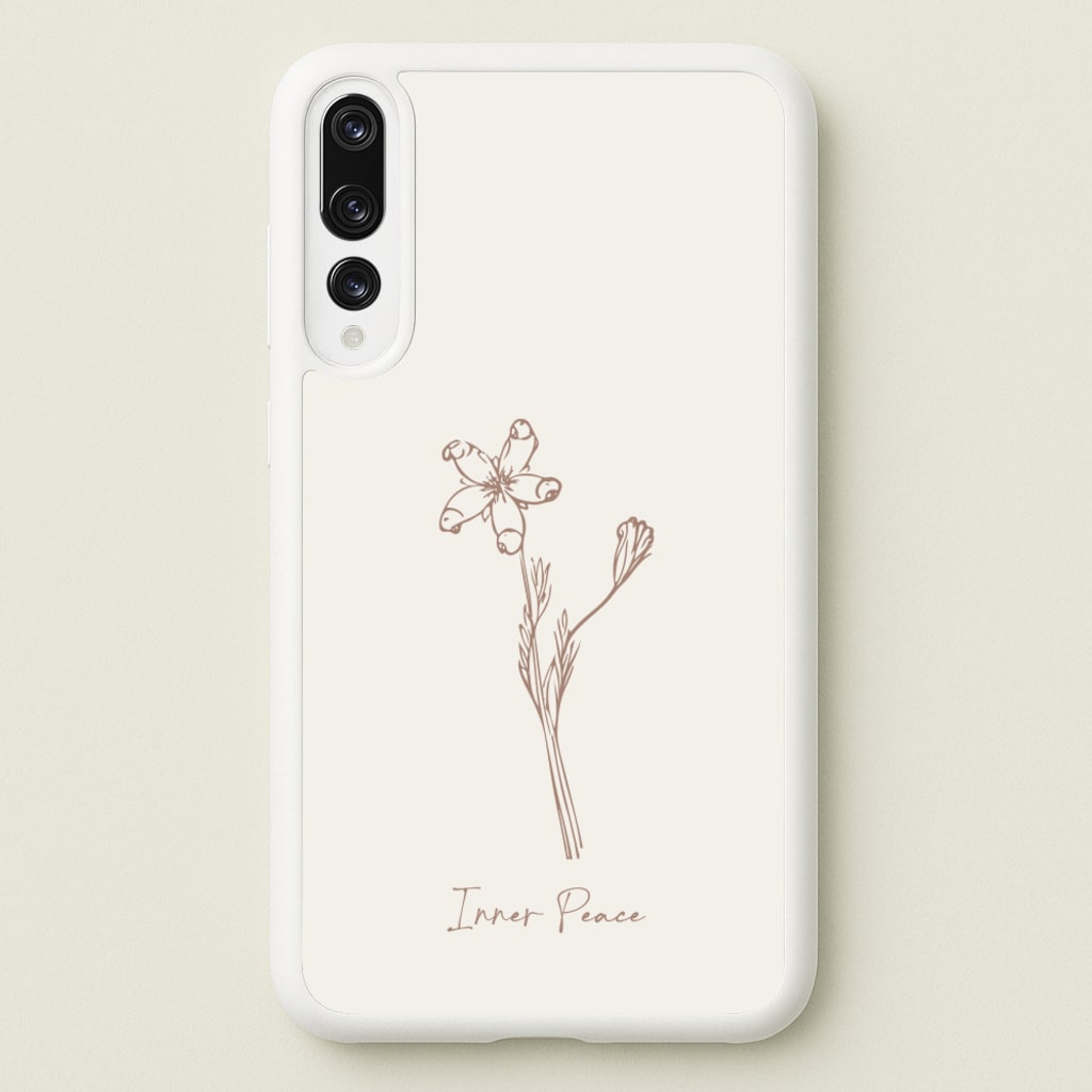 Inner Peace  - Clean Girl Aesthetic Phone Case for Huawei P20 Pro