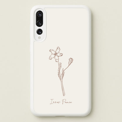 Inner Peace  - Clean Girl Aesthetic Phone Case for Huawei P20 Pro