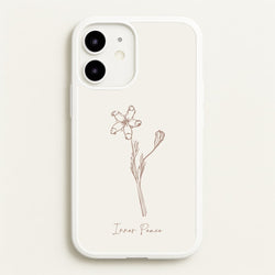 Inner Peace  - Clean Girl Aesthetic Phone Case for iPhone 12 Mini