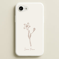 Inner Peace  - Clean Girl Aesthetic Phone Case for iPhone 16e