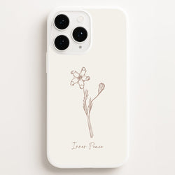 Inner Peace  - Clean Girl Aesthetic Phone Case for iPhone 11 Pro