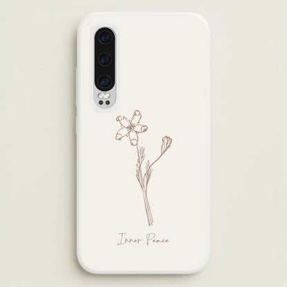 Inner Peace  - Clean Girl Aesthetic Phone Case for Huawei P30