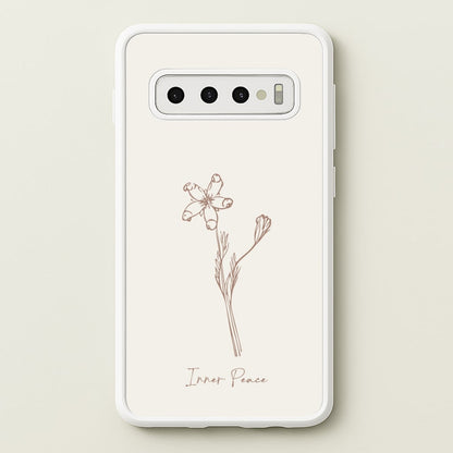Inner Peace  - Clean Girl Aesthetic Phone Case for Galaxy S10 Plus