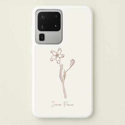Inner Peace  - Clean Girl Aesthetic Phone Case for Galaxy S20 Ultra