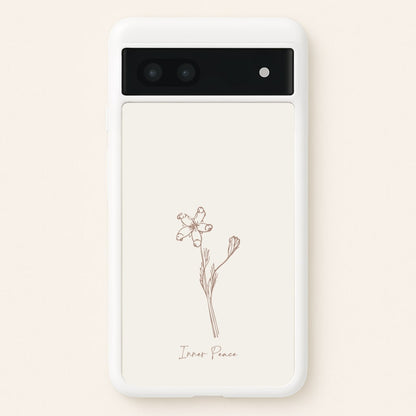 Inner Peace  - Clean Girl Aesthetic Phone Case for Google Pixel 7a