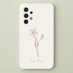Inner Peace  - Clean Girl Aesthetic Phone Case for Galaxy A13
