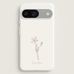 Inner Peace  - Clean Girl Aesthetic Phone Case for Google Pixel 9 / 9 Pro