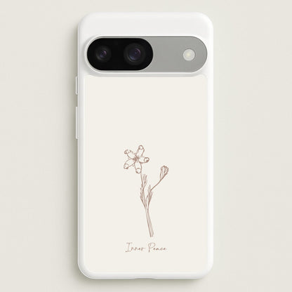 Inner Peace  - Clean Girl Aesthetic Phone Case for Google Pixel 9 / 9 Pro