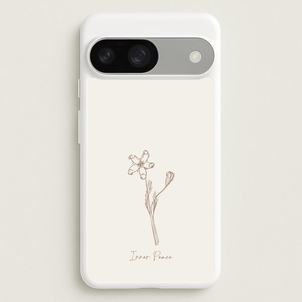 Inner Peace  - Clean Girl Aesthetic Phone Case for Google Pixel 9 / 9 Pro