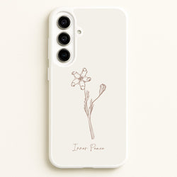 Inner Peace  - Clean Girl Aesthetic Phone Case for Galaxy A56