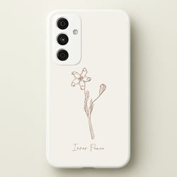 Inner Peace  - Clean Girl Aesthetic Phone Case for Galaxy A35