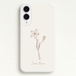 Inner Peace  - Clean Girl Aesthetic Phone Case for Galaxy S25 Edge