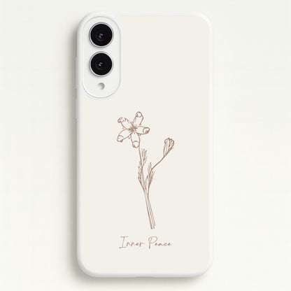 Inner Peace  - Clean Girl Aesthetic Phone Case for Galaxy S25 Edge