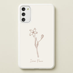 Inner Peace  - Clean Girl Aesthetic Phone Case for Galaxy S20