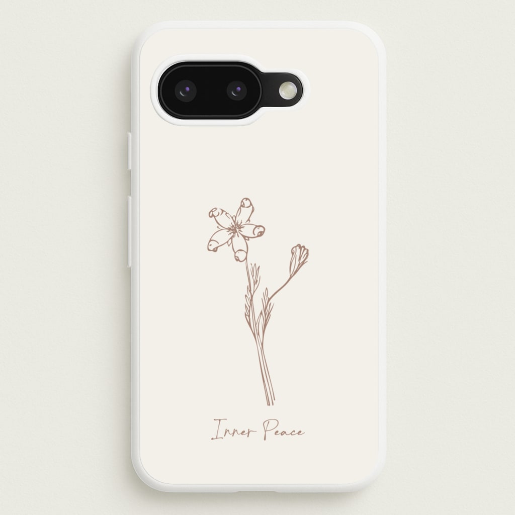 Inner Peace  - Clean Girl Aesthetic Phone Case for Google Pixel 9a