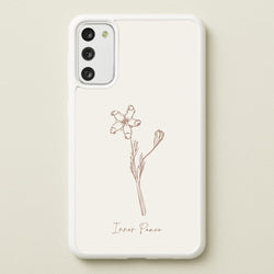 Inner Peace  - Clean Girl Aesthetic Phone Case for Galaxy A41