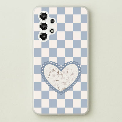 Doily Flower  - Clean Girl Aesthetic Phone Case for Galaxy A13