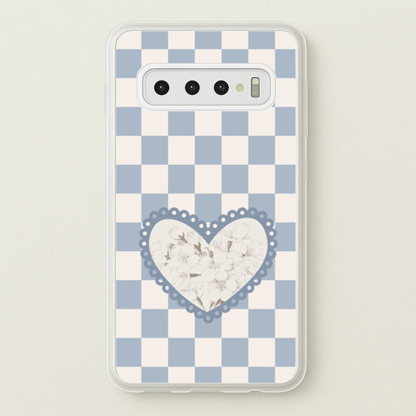 Doily Flower  - Clean Girl Aesthetic Phone Case for Galaxy S10 Plus