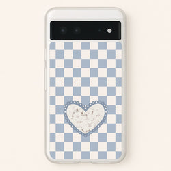 Doily Flower  - Clean Girl Aesthetic Phone Case for Google Pixel 6