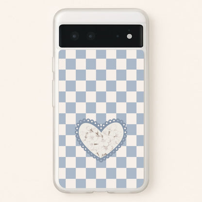 Doily Flower  - Clean Girl Aesthetic Phone Case for Google Pixel 6