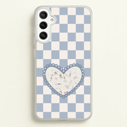 Doily Flower  - Clean Girl Aesthetic Phone Case for Galaxy A34