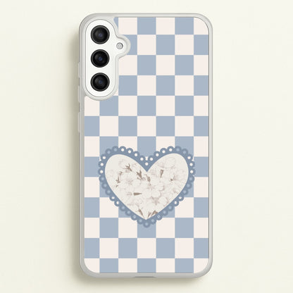 Doily Flower  - Clean Girl Aesthetic Phone Case for Galaxy A34