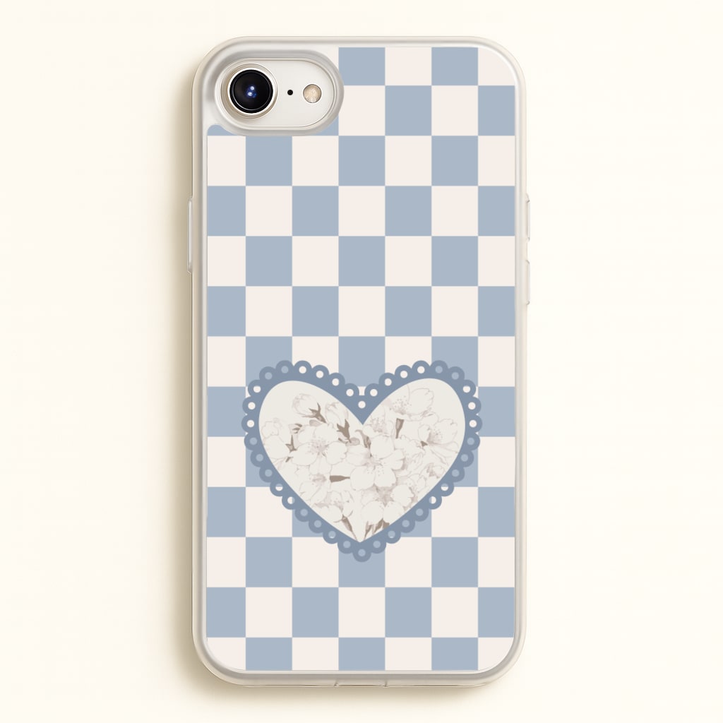 Doily Flower  - Clean Girl Aesthetic Phone Case for iPhone 6 / 7 / 8 / SE