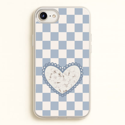 Doily Flower  - Clean Girl Aesthetic Phone Case for iPhone 6 / 7 / 8 / SE