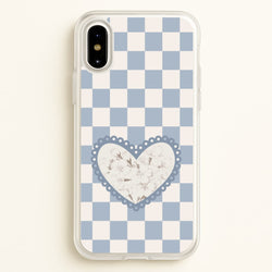 Doily Flower  - Clean Girl Aesthetic Phone Case for iPhone X / XS