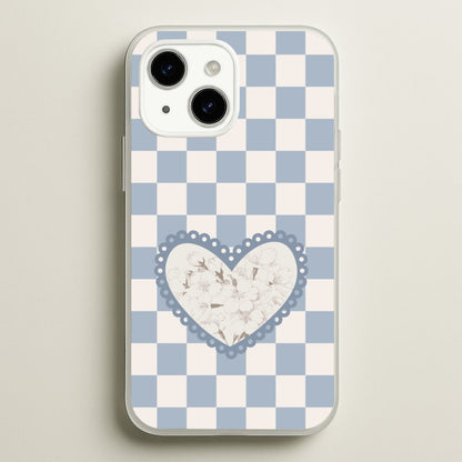 Doily Flower  - Clean Girl Aesthetic Phone Case for iPhone 15 Plus