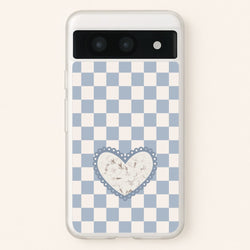 Doily Flower  - Clean Girl Aesthetic Phone Case for Google Pixel 8a