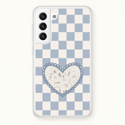 Doily Flower  - Clean Girl Aesthetic Phone Case for Galaxy S21