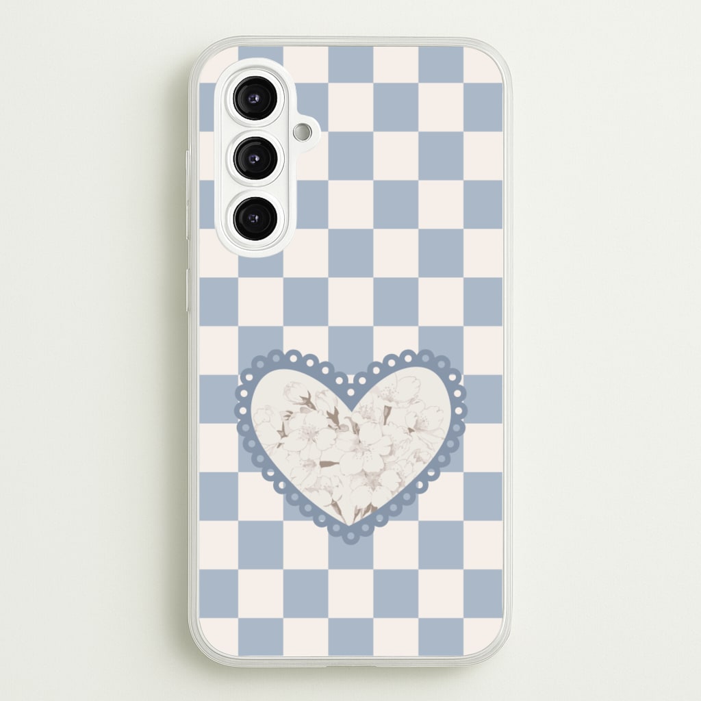 Doily Flower  - Clean Girl Aesthetic Phone Case for Galaxy A16