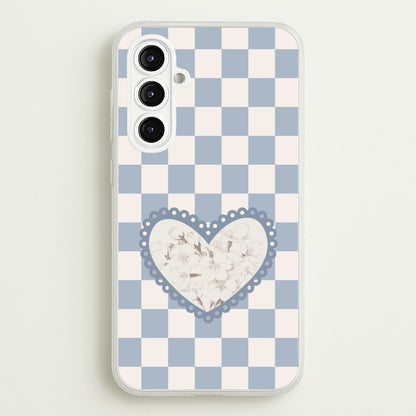 Doily Flower  - Clean Girl Aesthetic Phone Case for Galaxy A16