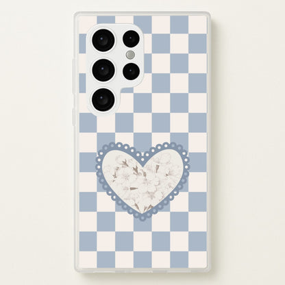 Doily Flower  - Clean Girl Aesthetic Phone Case for Galaxy S24 Ultra