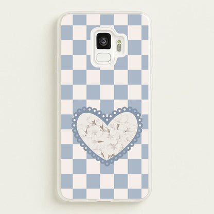 Doily Flower  - Clean Girl Aesthetic Phone Case for Galaxy S9