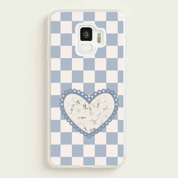 Doily Flower  - Clean Girl Aesthetic Phone Case for Galaxy S9