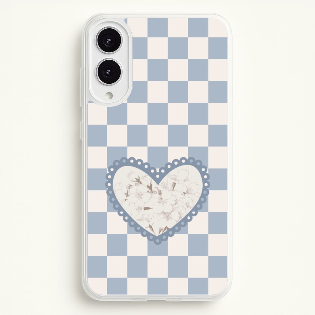 Doily Flower  - Clean Girl Aesthetic Phone Case for Galaxy S25 Edge