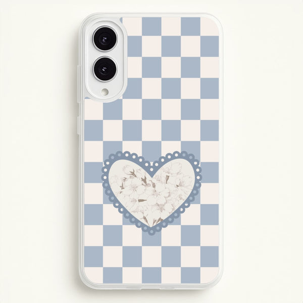 Doily Flower  - Clean Girl Aesthetic Phone Case for Galaxy S25 Edge