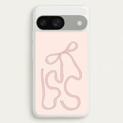 Pink Ribbon  - Clean Girl Aesthetic Phone Case for Google Pixel 9 / 9 Pro