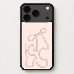 Pink Ribbon Phone Case for iPhone 17 Pro Max