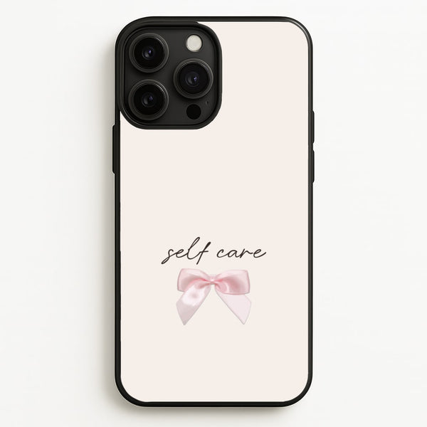Self Care  - Clean Girl Aesthetic Phone Case for iPhone 13 Pro Max