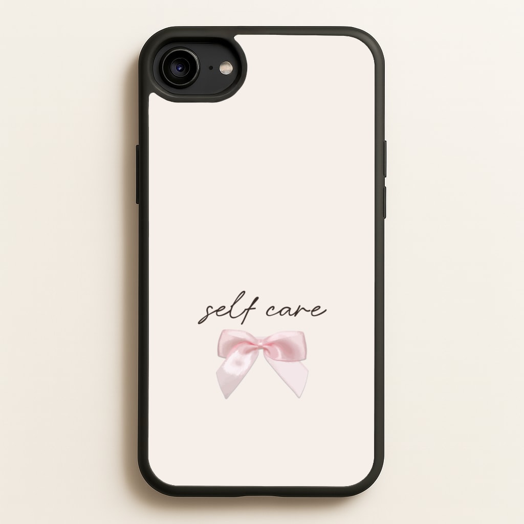 Self Care  - Clean Girl Aesthetic Phone Case for iPhone 6 / 7 / 8 / SE